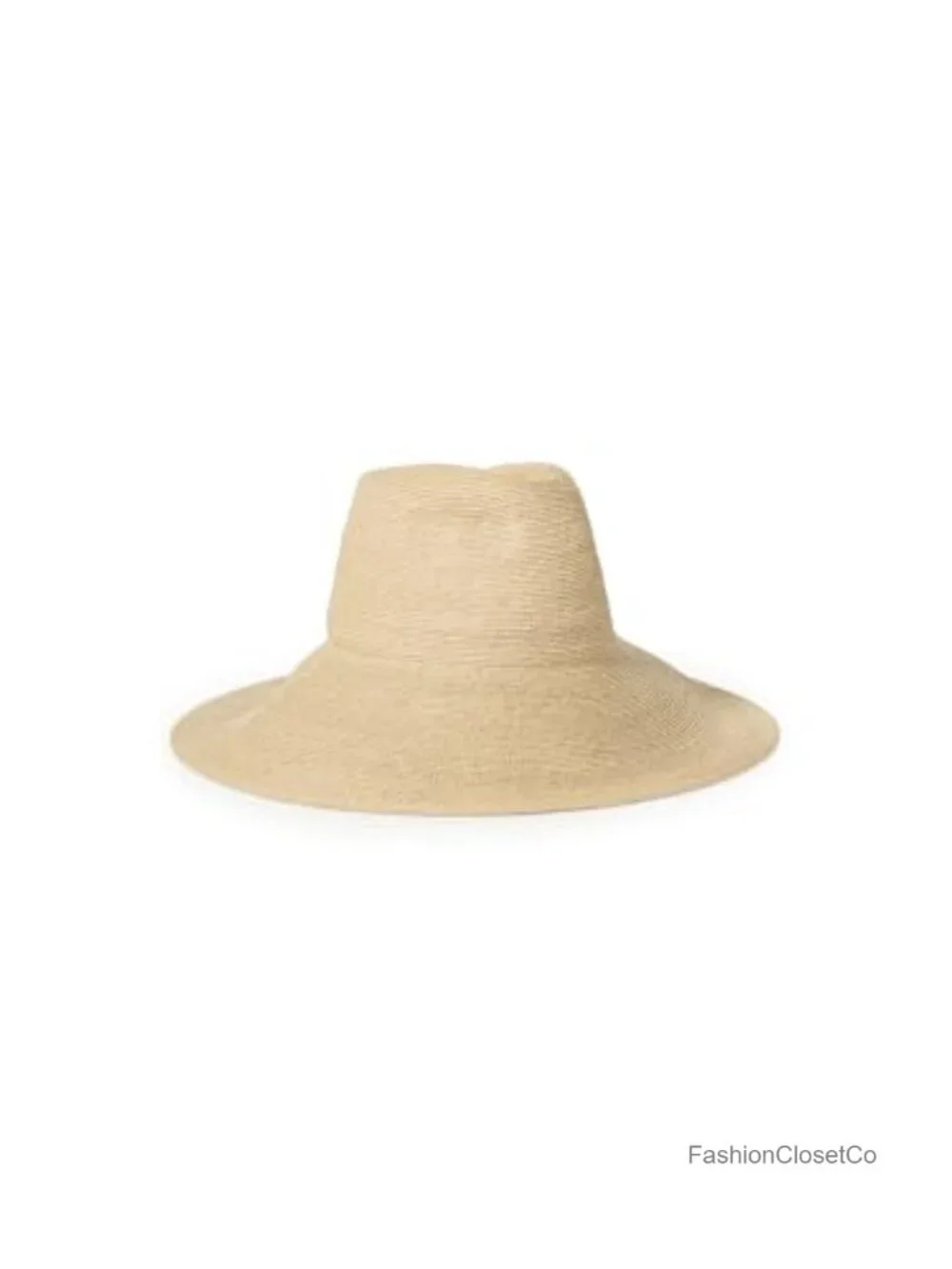 Woven Raffia Fedora Hat with Pinched Crown - Adjustable & Breathable